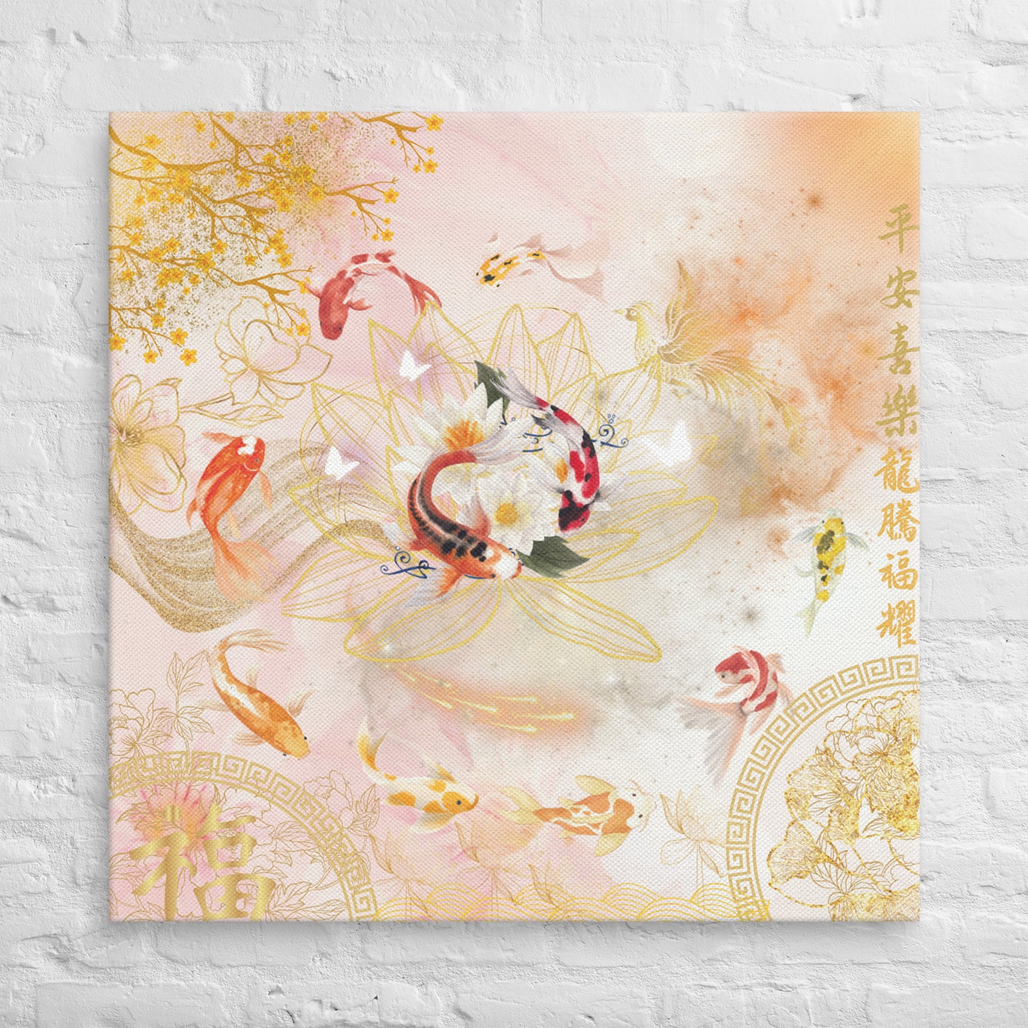 Toiles Poisson Feng Shui : Plongez dans l'harmonie et la chance avec l'énergie apaisante du poisson