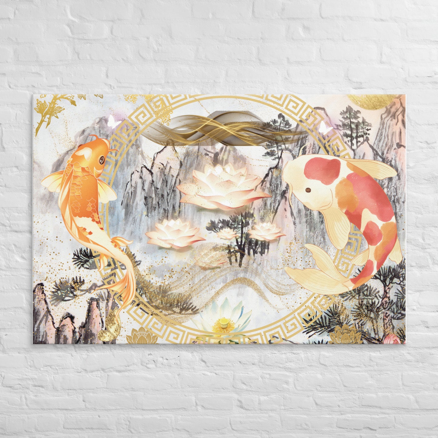 Toiles Poisson Feng Shui : L’énergie apaisante du poisson pour équilibrer votre espace et nourrir votre esprit