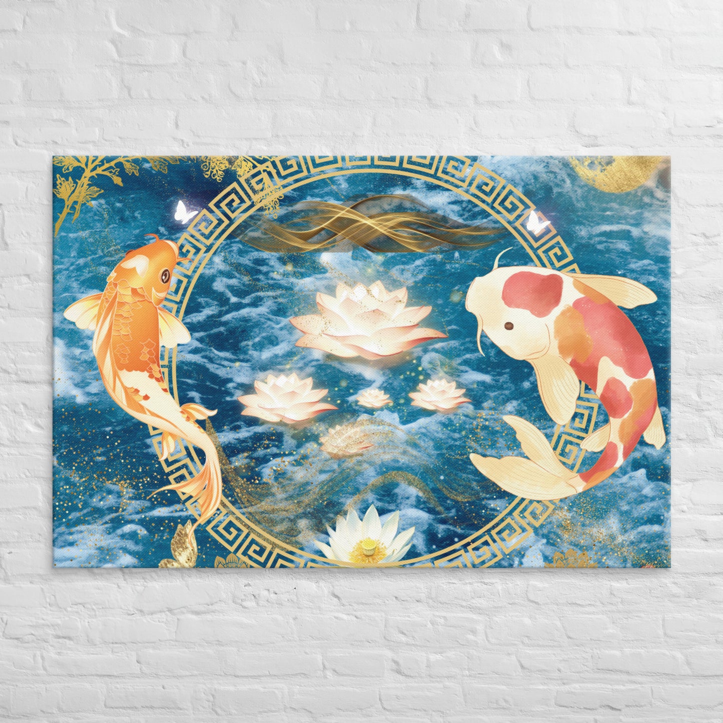 Toiles Poisson Feng Shui : Laissez la fluidité du poisson apporter harmonie et prospérité à votre intérieur