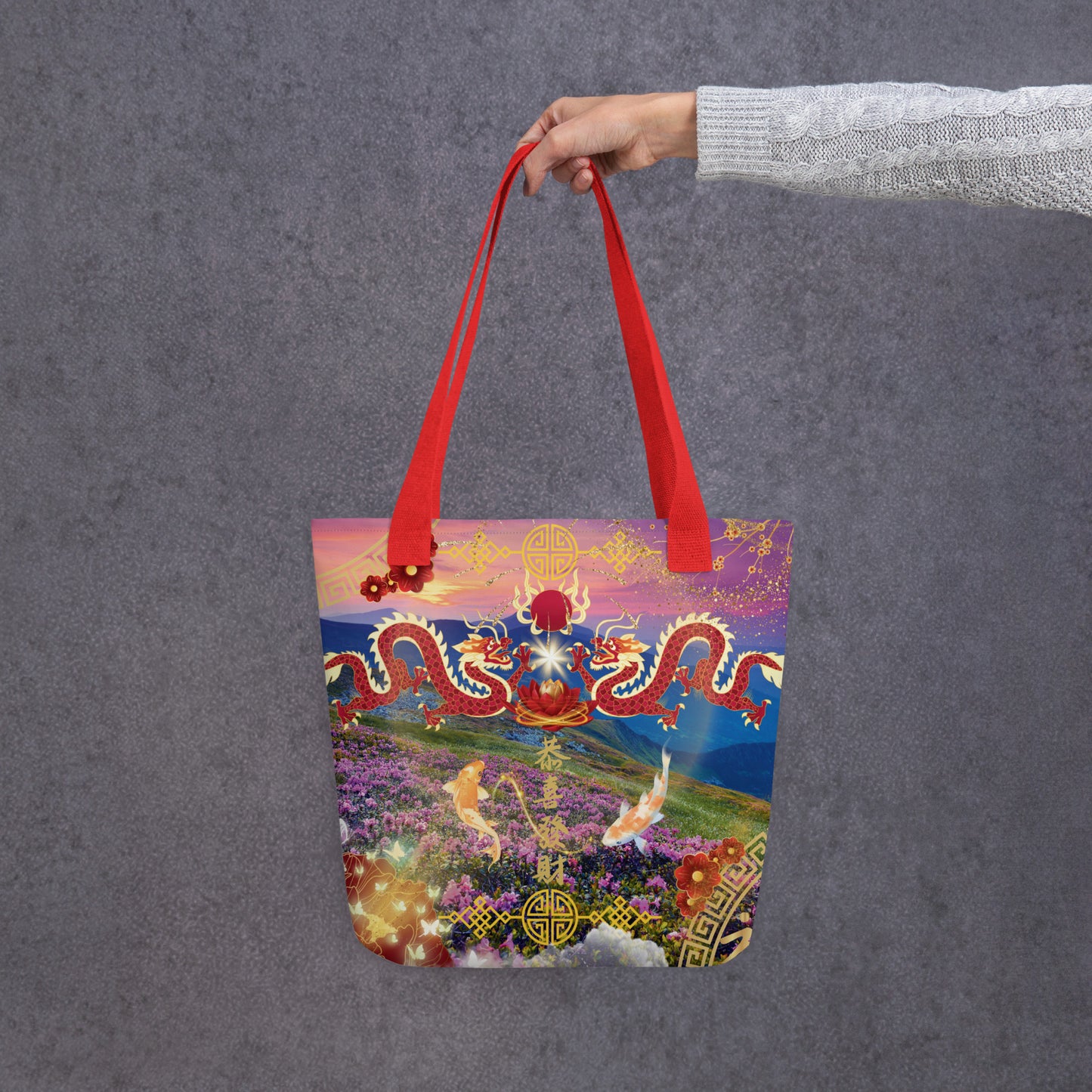 Tote bag DRAGON