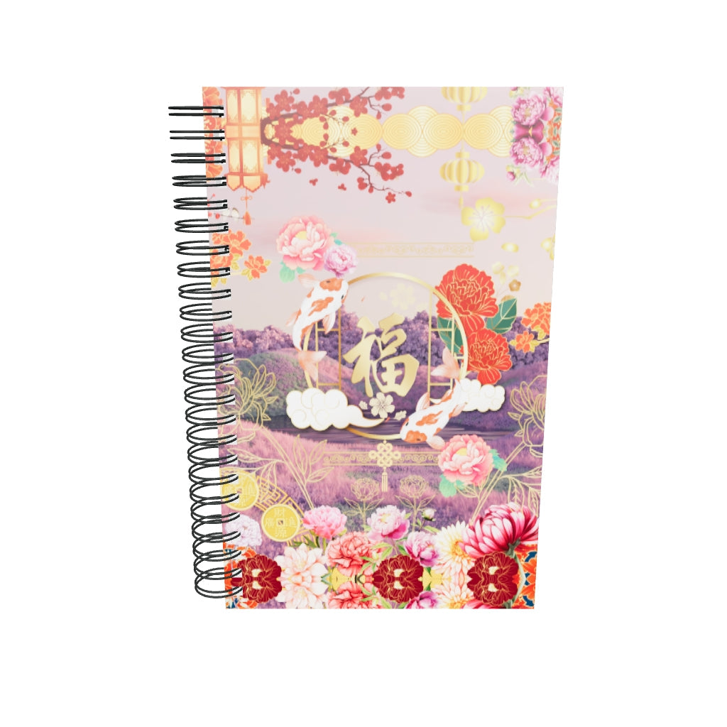 Carnet à spirale des émotions en éclats