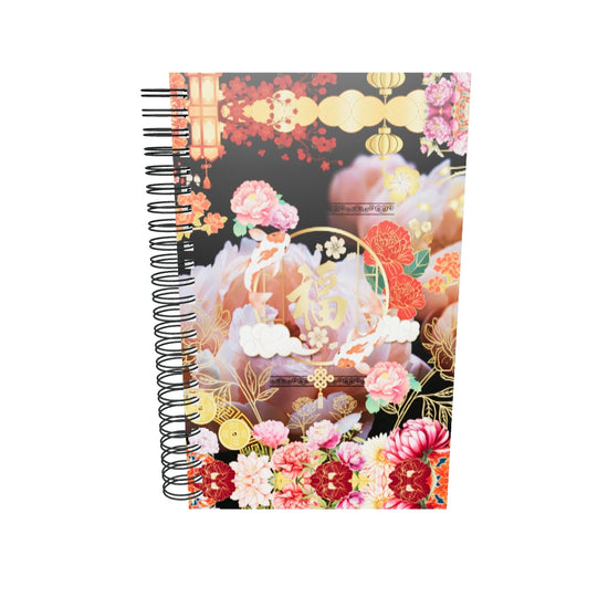 Carnet à spirale des pas invisibles