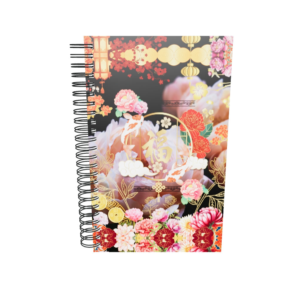 Carnet à spirale des pas invisibles