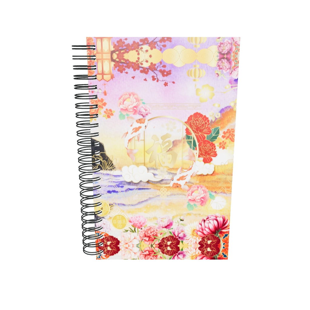 Carnet à spirale des souvenirs effleurés