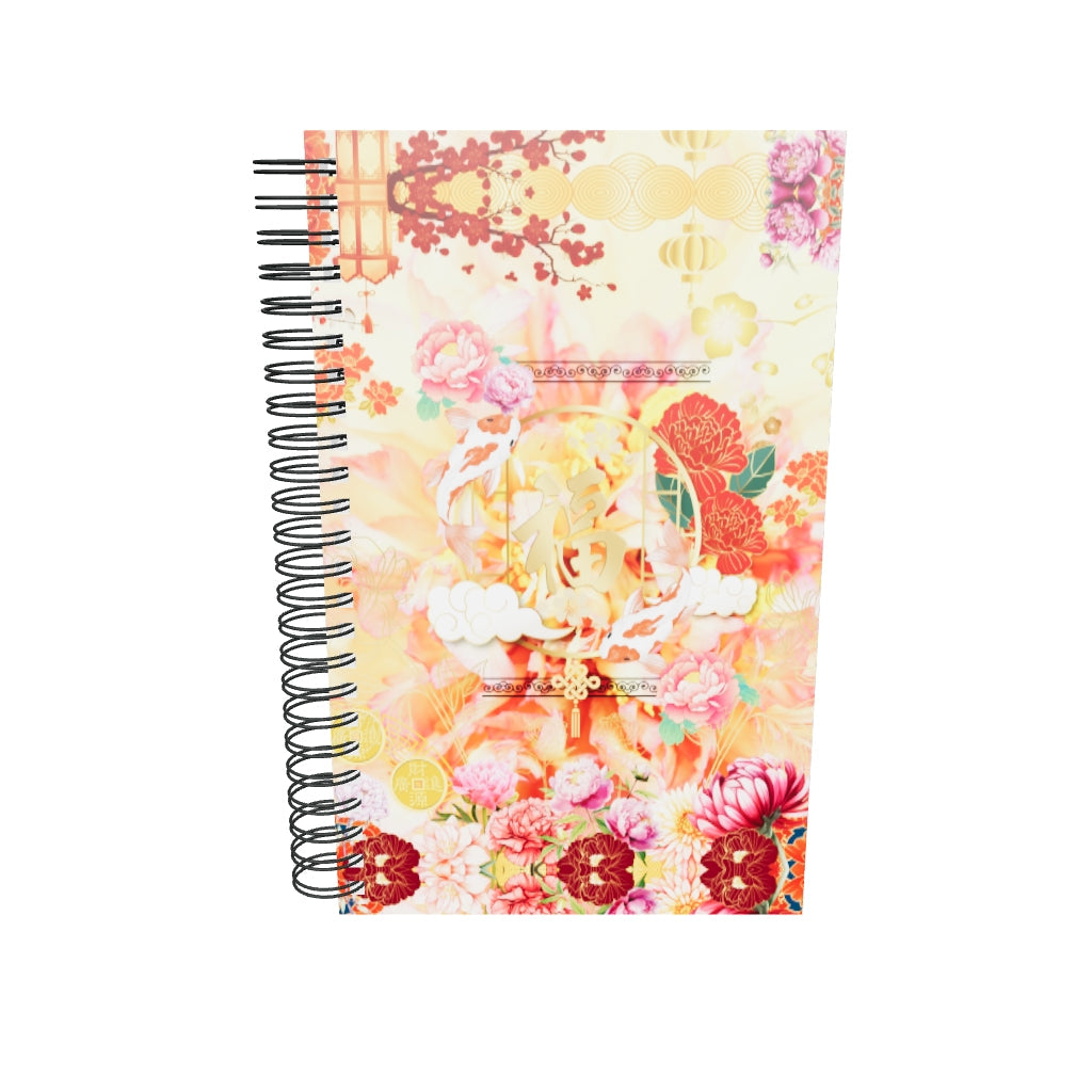 Carnet à spirale des traces d’émotion