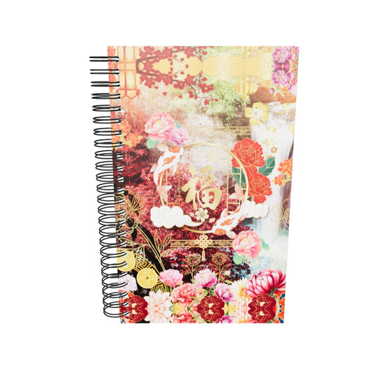 Carnet à spirale du temps suspendu