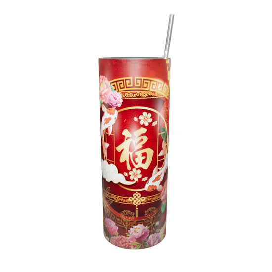  gobelet en acier inoxydable : "L’essence de la pivoine, la pureté de l’instant" – L’art de boire en pleine présence