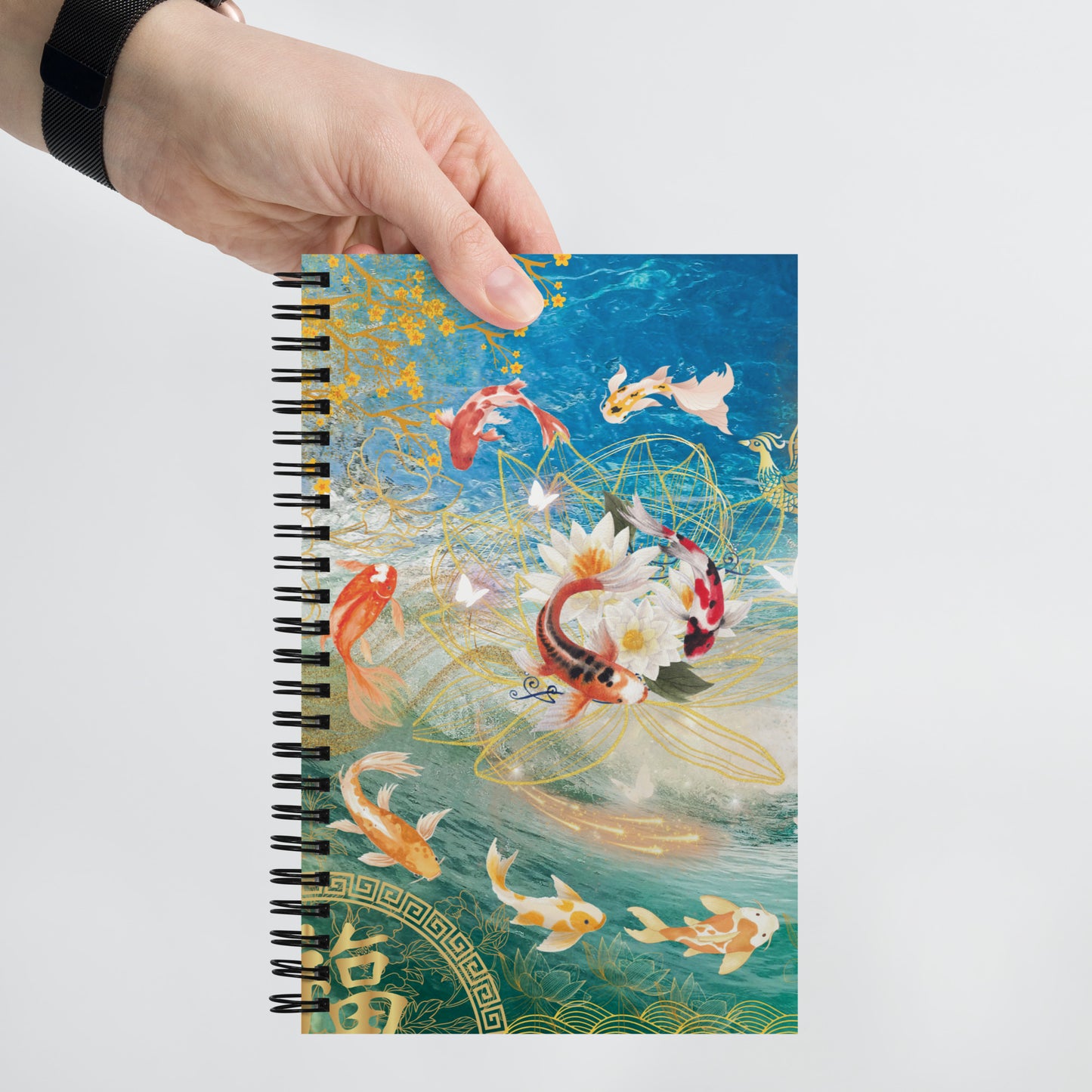 Carnet à spirale KOI